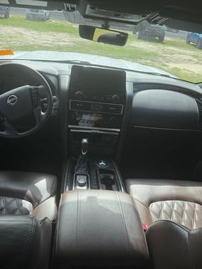 Aspen White 2022 Nissan Armada Platinum