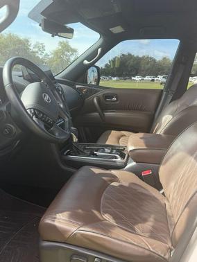 Aspen White 2022 Nissan Armada Platinum