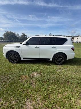 Aspen White 2022 Nissan Armada Platinum