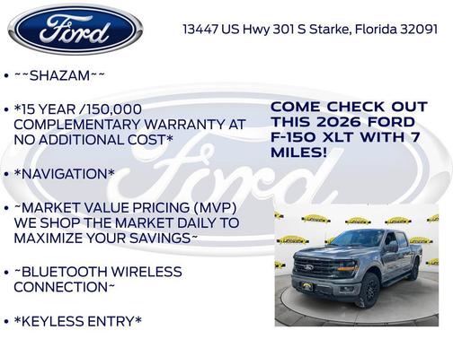 Carbonized Gray Metallic 2026 Ford F-150 XLT