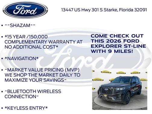 2026 Ford Explorer ST-Line