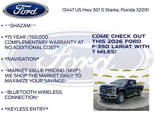 2026 Ford F-350 Lariat Super Duty