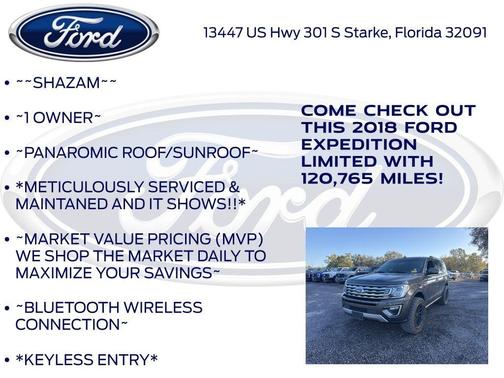 2018 Ford Expedition Limited