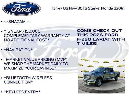 2026 Ford F-250 Lariat