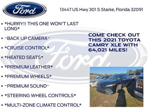 2021 Toyota Camry XLE