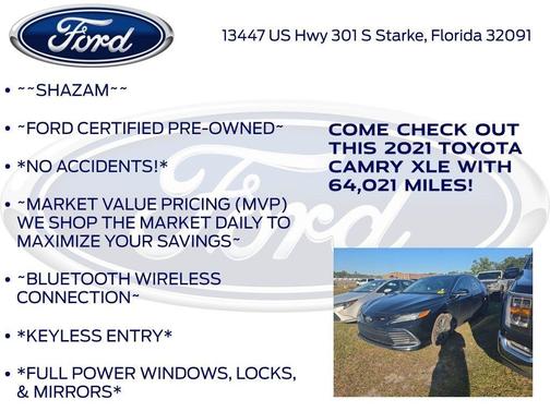 2021 Toyota Camry XLE