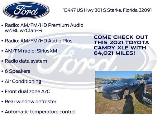 2021 Toyota Camry XLE