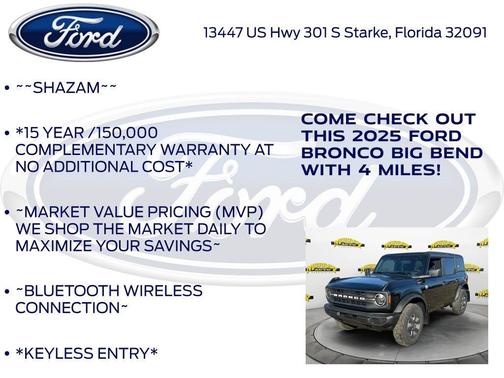 2025 Ford Bronco Big Bend