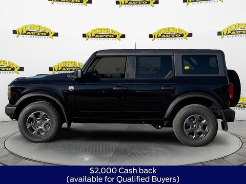 Shadow Black 2025 Ford Bronco Big Bend