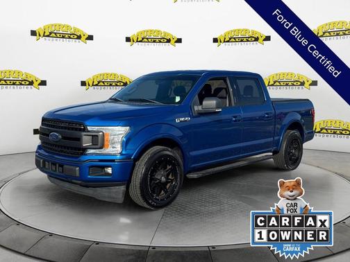 Lightning Blue 2018 Ford F-150 XLT