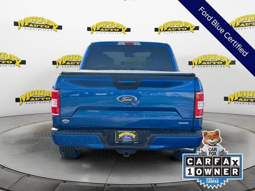 Lightning Blue 2018 Ford F-150 XLT
