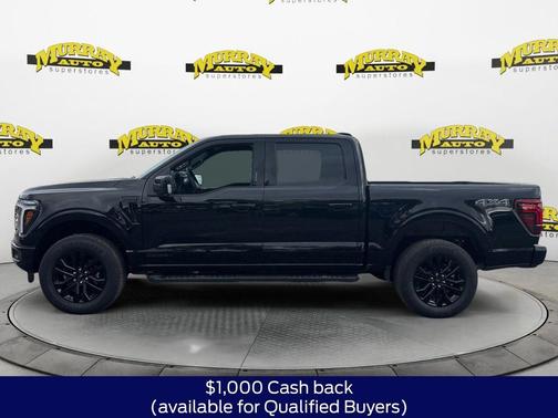 Agate Black Metallic 2026 Ford F-150 Lariat