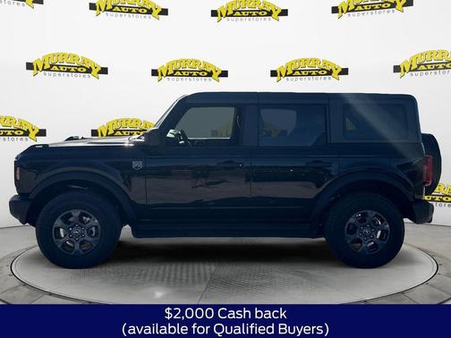 Shadow Black 2025 Ford Bronco Big Bend