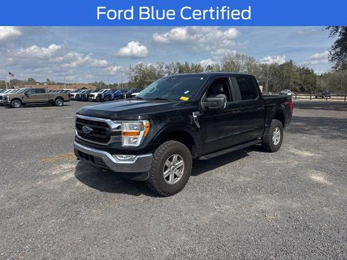 Black Metallic 2021 Ford F-150 XLT Truck