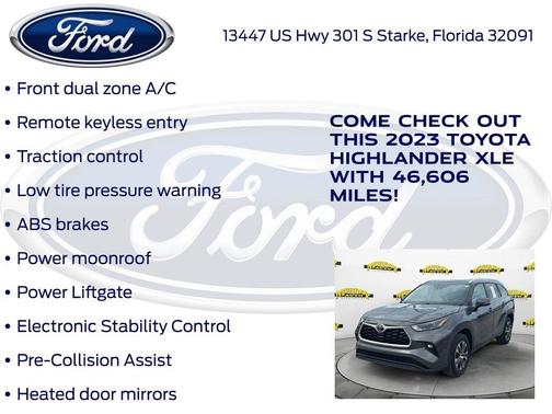 2023 Toyota Highlander XLE