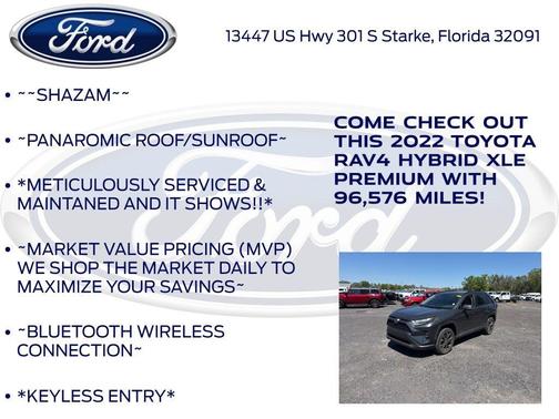 Magnetic Gray Metallic 2022 Toyota RAV4 Hybrid XLE Premium