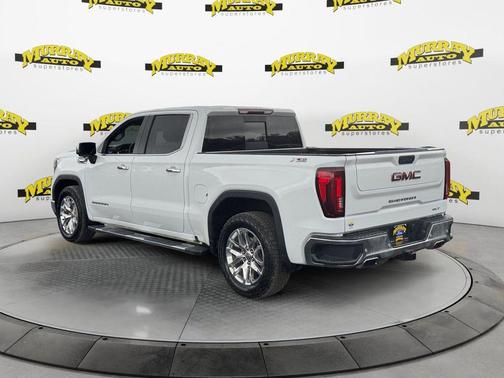 Summit White 2021 GMC Sierra 1500 SLT