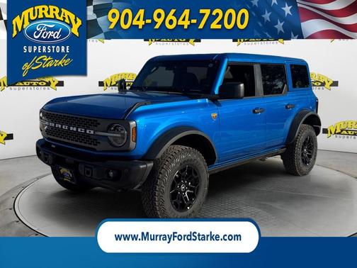 Velocity Blue Metallic 2026 Ford Bronco Badlands