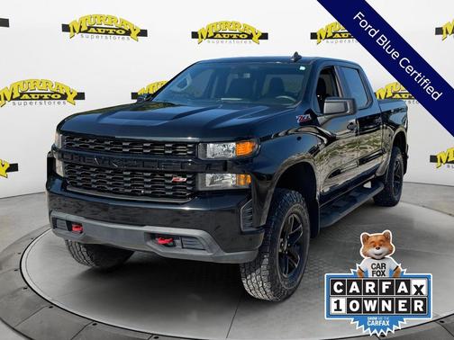 Black 2020 Chevrolet Silverado 1500 Custom Trail Boss