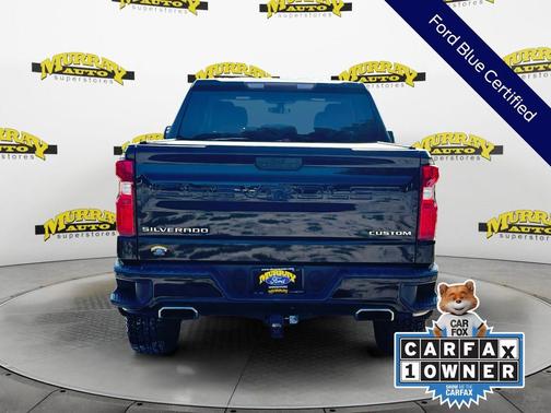 Black 2020 Chevrolet Silverado 1500 Custom Trail Boss