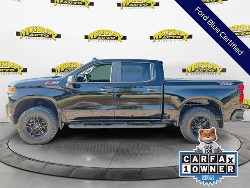 Black 2020 Chevrolet Silverado 1500 Custom Trail Boss