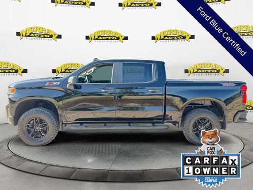 Black 2020 Chevrolet Silverado 1500 Custom Trail Boss