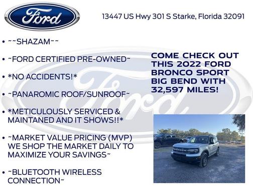 2022 Ford Bronco Sport Big Bend