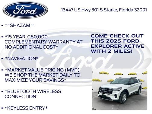 2025 Ford Explorer Active