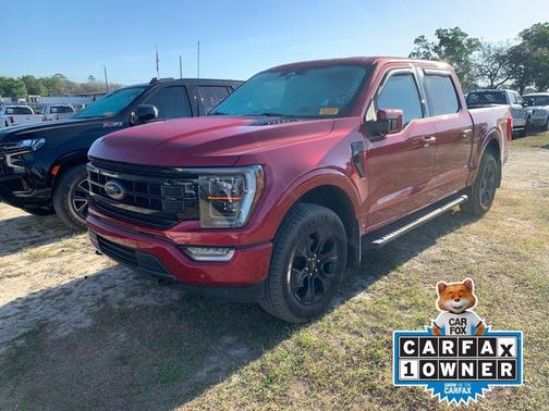 Red Metallic 2023 Ford F-150 Lariat