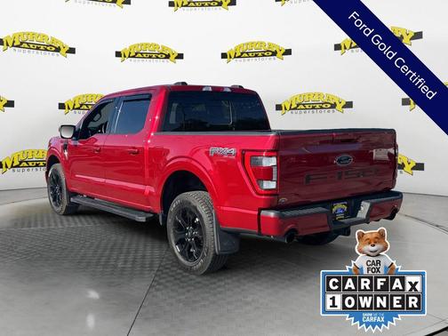 Red Metallic 2023 Ford F-150 Lariat