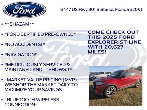 2025 Ford Explorer ST-Line
