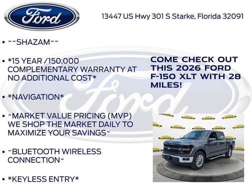 Carbonized Gray Metallic 2026 Ford F-150 XLT