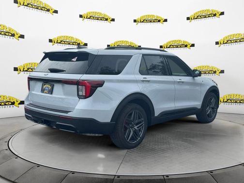 Space White Metallic 2026 Ford Explorer ST-Line