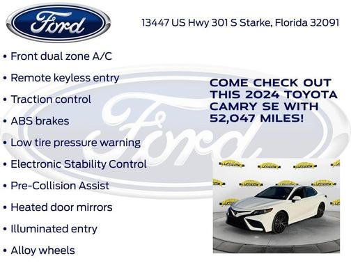 2024 Toyota Camry SE
