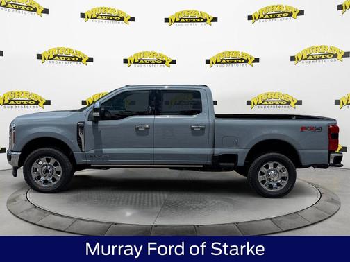 Glacier Gray Metallic 2026 Ford F-350 King Ranch
