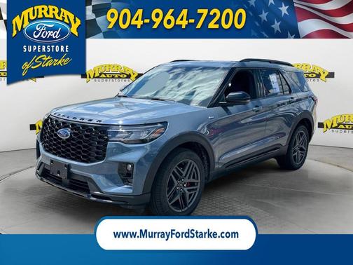 Vapor Blue Metallic 2026 Ford Explorer ST-Line