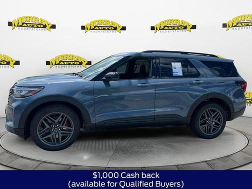 Vapor Blue Metallic 2026 Ford Explorer ST-Line