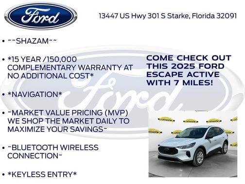 2025 Ford Escape Active