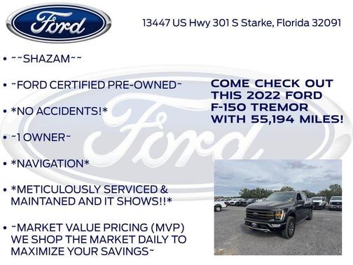 2022 Ford F-150 Tremor