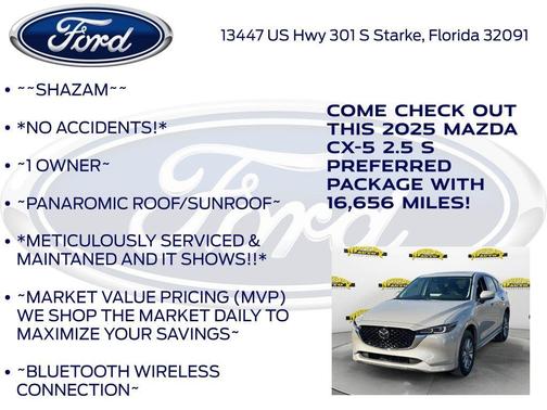 2025 Mazda CX-5 2.5 S Preferred Package