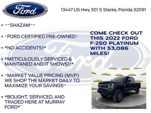 2022 Ford F-250 Platinum
