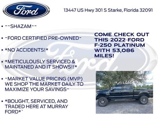 2022 Ford F-250 Platinum