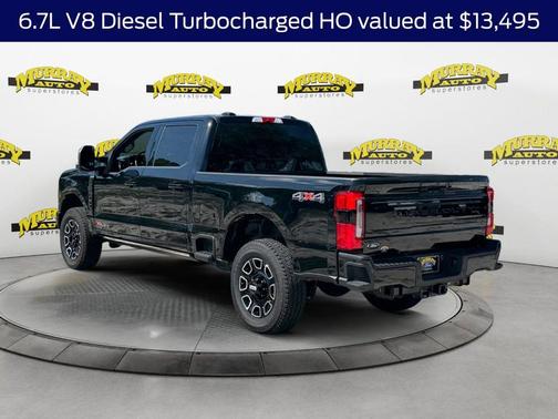 Agate Black Metallic 2026 Ford F-350 Platinum