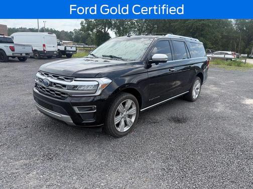 Black Metallic 2023 Ford Expedition Max Platinum