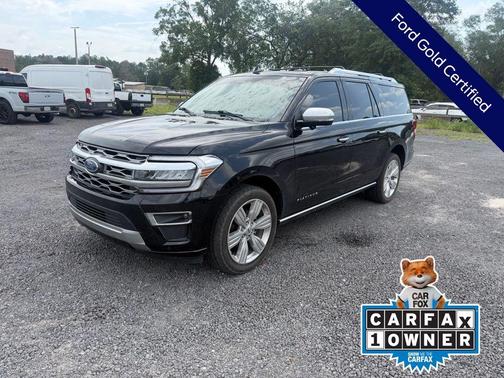 Black Metallic 2023 Ford Expedition Max Platinum
