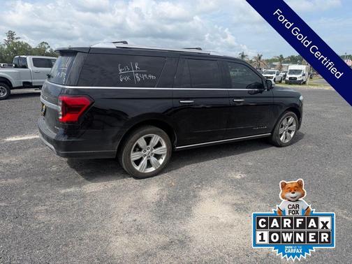 Black Metallic 2023 Ford Expedition Max Platinum
