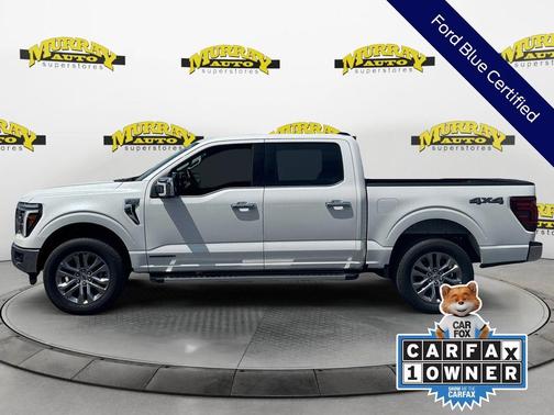 White Metallic 2025 Ford F-150 Lariat