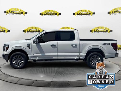 White Metallic 2025 Ford F-150 Lariat