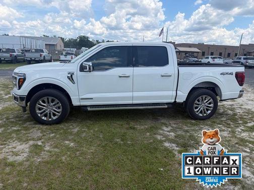 White Metallic 2025 Ford F-150 Lariat