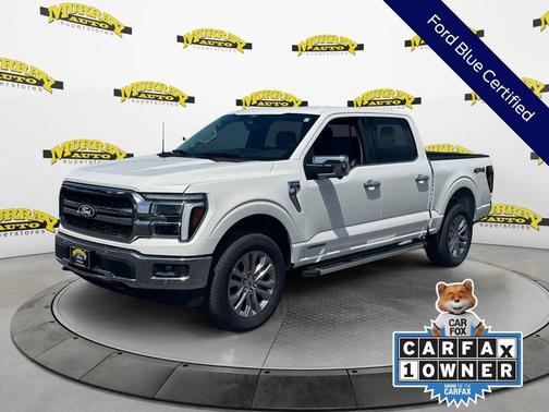 White Metallic 2025 Ford F-150 Lariat